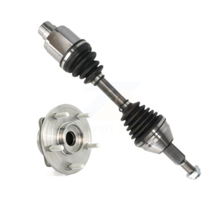 Front Right CV Axle Drive Shaft And Complete Hub Bearing Assembly Kit For Dodge Journey KN7-100310