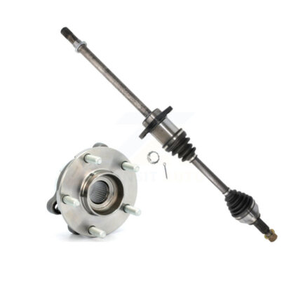 Front Right CV Axle Drive Shaft And Complete Hub Bearing Assembly Kit For Nissan Maxima KN7-100314