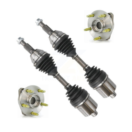 Front CV Axle Drive Shaft And Hub Bearing Assembly Kit For Chevrolet Malibu Pontiac G6 KN7-100368