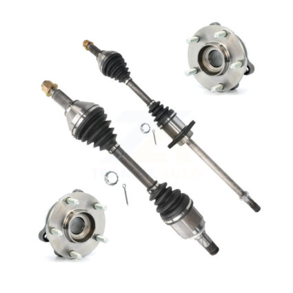 Front CV Axle Drive Shaft And Complete Wheel Hub Bearing Assembly Kit For Nissan Altima KN7-100374