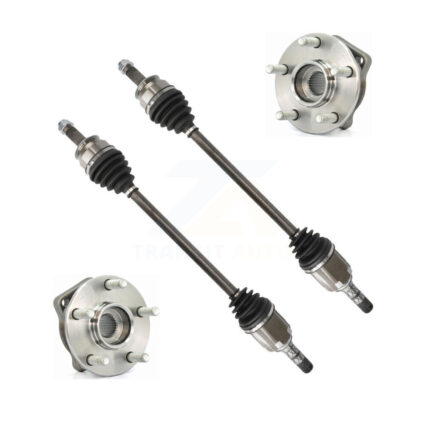 Front CV Axle Drive Shaft And Wheel Hub Bearing Kit For 2010-2014 Subaru Outback Legacy KN7-100378