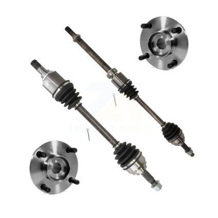 Front CV Axle Drive Shaft And Complete Hub Bearing Assembly Kit For Nissan Versa Cube KN7-100379