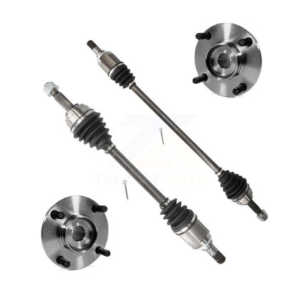 Front CV Axle Drive Shaft And Complete Hub Bearing Assembly Kit For Nissan Versa w o CVT KN7-100383