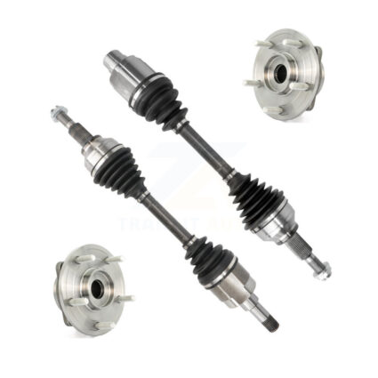 Front CV Axle Drive Shaft And Hub Bearing Kit For 2009-2019 Dodge Journey FWD with 2.4L KN7-100388