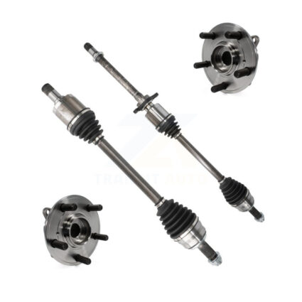 Front CV Axle Drive Shaft And Complete Wheel Hub Bearing Assembly Kit For Honda Odyssey KN7-100392