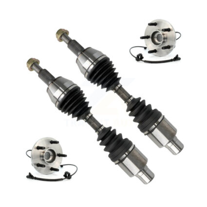 Front CV Axle Drive Shaft And Hub Bearing Kit For Dakota Dodge Ram Mitsubishi Raider KN7-100401