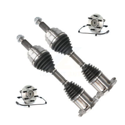 Front CV Axle Shaft And Bearing Kit For 2004 Ford F-150 Heritage 4WD With 6 Lug Wheels KN7-100405