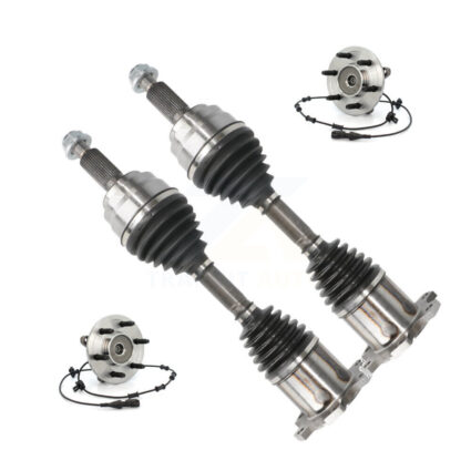 Front CV Axle Drive Shaft And Wheel Hub Bearing Kit For Ford Expedition Lincoln Navigator KN7-100407