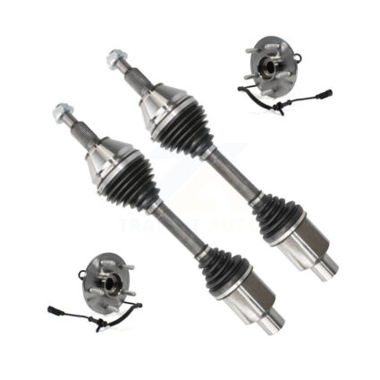 Front CV Axle Drive Shaft And Wheel Hub Bearing Assembly Kit For 2012-2018 Ram 1500 4WD KN7-100413