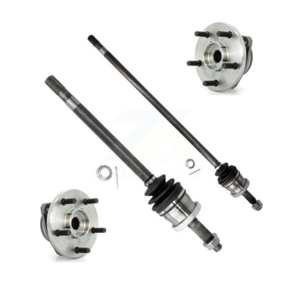 Front CV Axle Drive Shaft And Complete Hub Bearing Assembly Kit For Jeep Grand Cherokee KN7-100416