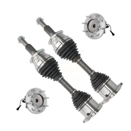 Front CV Axle Shaft Bearing Kit For 2015-2019 GMC Sierra 3500 HD Chevrolet Silverado RWD KN7-100440