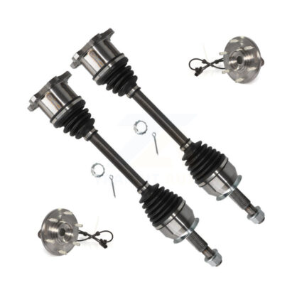 Front CV Axle Drive Shaft And Wheel Hub Bearing Assembly Kit For Nissan TITAN Armada 4WD KN7-100443