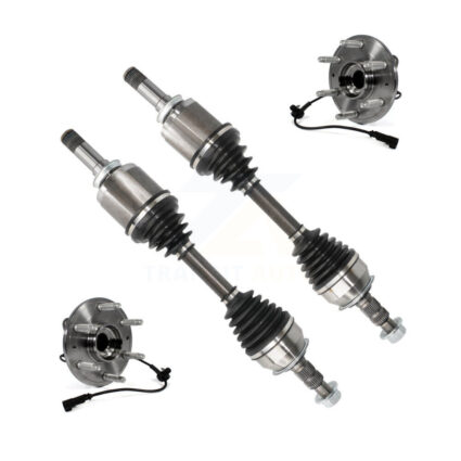 Front CV Axle Shaft & Bearing Kit For 13-15 Cadillac XTS AWD with Automatic transmission KN7-100446