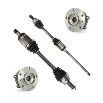 Front CV Axle Shaft & Bearing Kit For 2017 BMW X6 xDrive50i with AWD 4.4L Primary Design KN7-100450