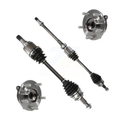Front CV Axle Drive Shaft And Complete Wheel Hub Bearing Assembly Kit For Mazda 3 KN7-100474