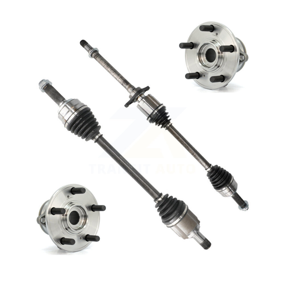 Front CV Axle Shaft & Bearing Kit For 2012-2015 Honda Pilot (assembly includes jackshaft) KN7-100484