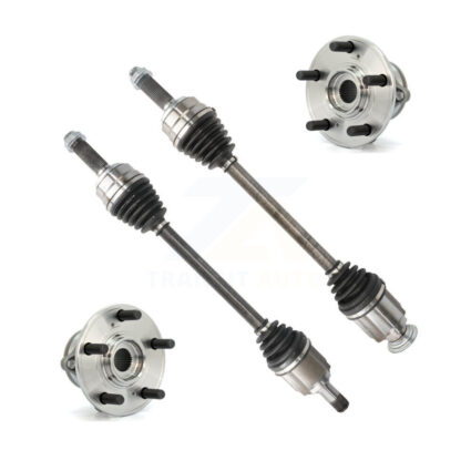 Front CV Axle Drive Shaft And Complete Hub Bearing Assembly Kit For Acura MDX Honda Pilot KN7-100485