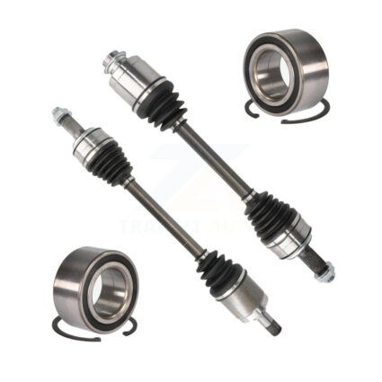 Front CV Axle Bearing Kit For 13-14 Honda Accord FWD with 2.4L Automatic CVT transmission KN7-100499