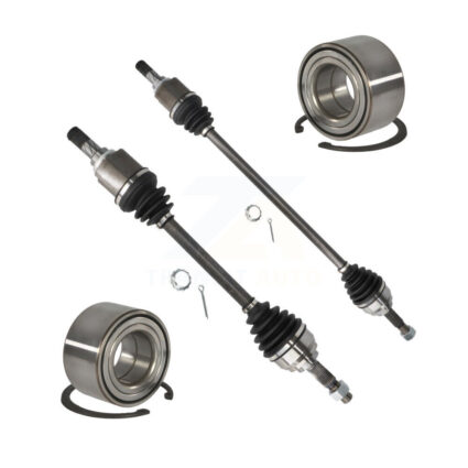 Front CV Axle And Bearing Kit For 2010-2011 Nissan Versa 1.6L with Manual transmission KN7-100513