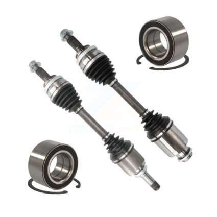 Front CV Axle Drive Shaft Complete Assembly And Bearing Kit For Ford Edge Lincoln MKX KN7-100545