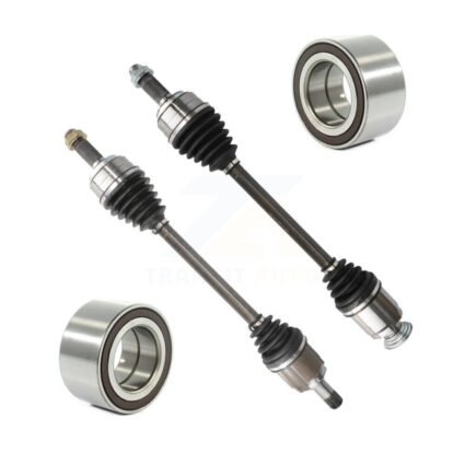 Front CV Axle Drive Shaft And Bearing Kit For 2006-2014 Honda Ridgeline AWD with 3.5L KN7-100565