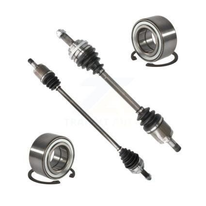 Front CV Axle Drive Shaft Complete Assembly And Bearing Kit For Honda Civic Acura EL KN7-100571