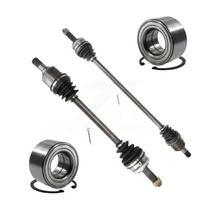 Front CV Axle Drive Shaft And Bearing Kit For 2007-2010 Hyundai Elantra Sedan with 2.0L KN7-100577