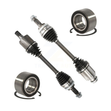 Front CV Axle Drive Shaft And Bearing Kit For 2007-2012 Mazda CX-7 2.3L with Turbocharged KN7-100589