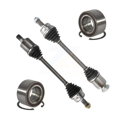 Front CV Axle Drive Shaft Assembly And Bearing Kit For Honda Pilot Acura MDX Passport KN7-100591