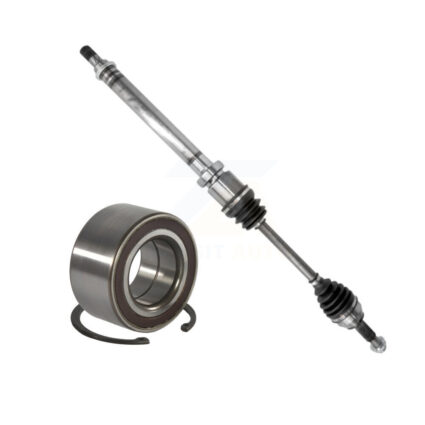 Front Right CV Axle Drive Shaft Complete Assembly And Wheel Bearing Kit For Ford Fiesta KN7-100601