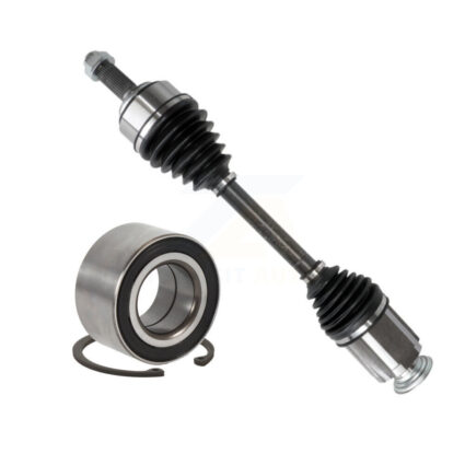 Front Right CV Axle Drive Shaft Complete Assembly And Wheel Bearing Kit For Honda Civic KN7-100614