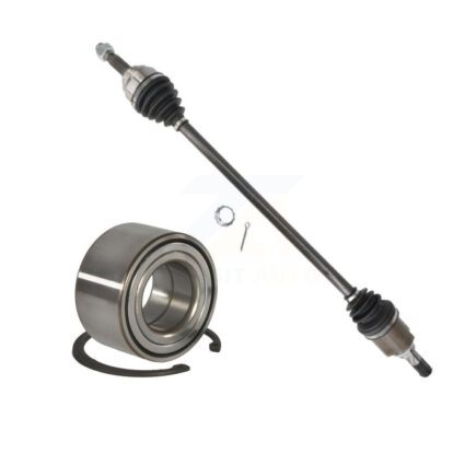 Front Right CV Axle Drive Shaft Assembly And Bearing Kit For Nissan Micra Versa Note KN7-100622