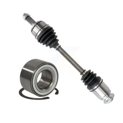 Front Right CV Axle Drive Shaft Complete Assembly And Wheel Bearing Kit For Honda Fit KN7-100641