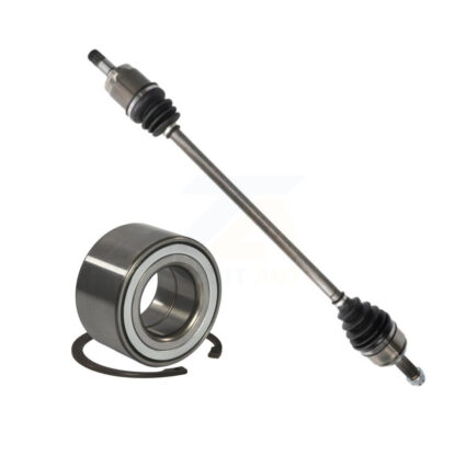 Front Right CV Axle Drive Shaft Complete Assembly And Wheel Bearing Kit For Honda Fit KN7-100642