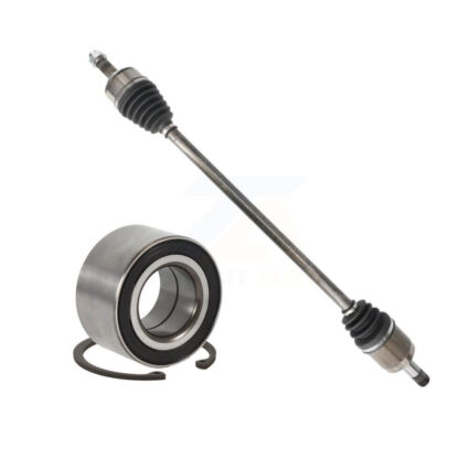 Front Right CV Axle Drive Shaft Complete Assembly And Wheel Bearing Kit For Honda Accord KN7-100651