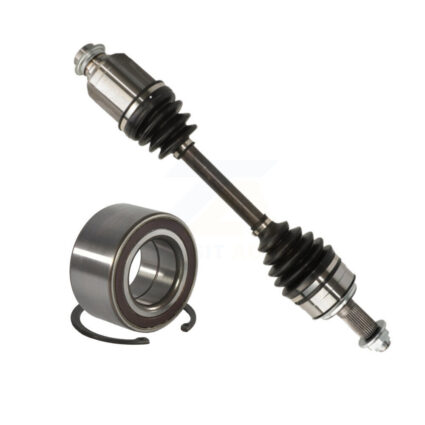 Front Right CV Axle Drive Shaft Complete Assembly And Wheel Bearing Kit For Honda CR-V KN7-100678