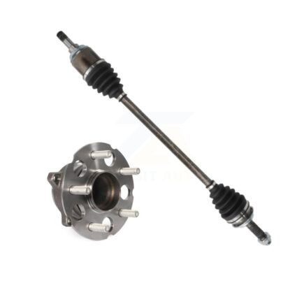 Rear Left CV Axle Drive Shaft And Hub Bearing Assembly Kit For 2015-2016 Honda CR-V FWD KN7-100689