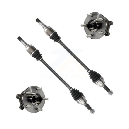 Rear CV Axle Drive Shaft And Hub Bearing Kit For 2013-2019 Ford Escape AWD Primary Design KN7-100711