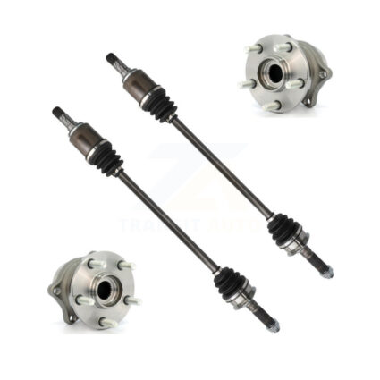 Rear CV Axle Drive Shaft And Wheel Hub Bearing Assembly Kit For Subaru Crosstrek Legacy KN7-100714