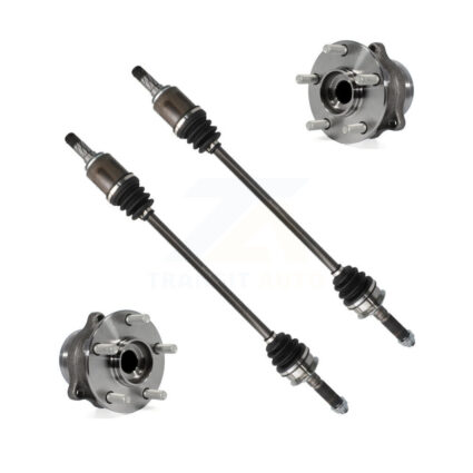 Rear CV Axle Drive Shaft And Complete Wheel Hub Bearing Assembly Kit For Subaru Crosstrek KN7-100715