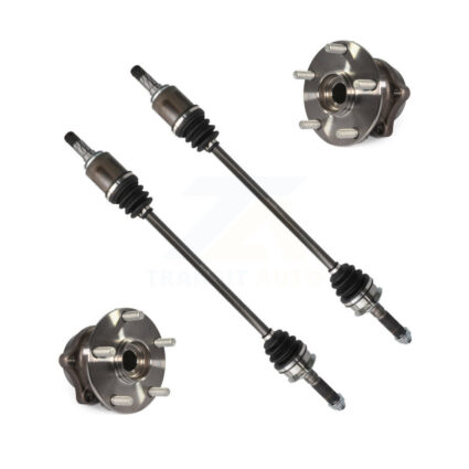 Rear CV Axle Drive Shaft And Complete Wheel Hub Bearing Assembly Kit For Subaru Forester KN7-100716