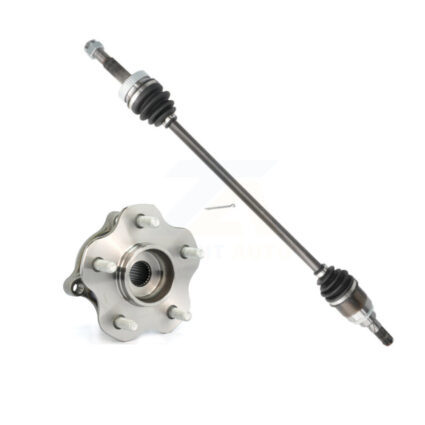 Rear Right CV Axle Drive Shaft And Wheel Hub Bearing Kit For 2008-2013 Nissan Rogue AWD KN7-100740