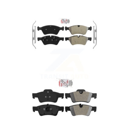 Front Rear Semi-Metallic Disc Brake Pads Kit For Mercedes-Benz ML350 ML320 GL350 R350 G55 KNF-100422