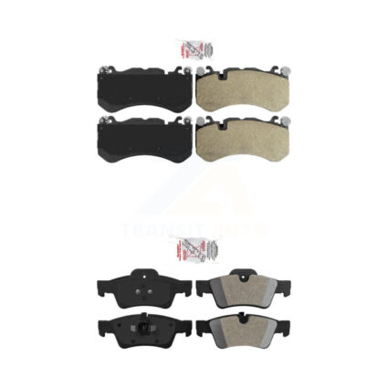 Front Rear Semi-Metallic Disc Brake Pads Kit For Mercedes-Benz G63 AMG G65 KNF-100543