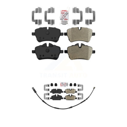 Front Semi-Metallic Rear Ceramic Disc Brake Pads Kit For Mini Cooper KNF-100685