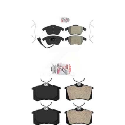 Front Rear Semi-Metallic Disc Brake Pads Kit For Volkswagen Golf KNF-100720