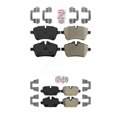 Front Rear Semi-Metallic Disc Brake Pads Kit For Mini Cooper Countryman Paceman KNF-101377