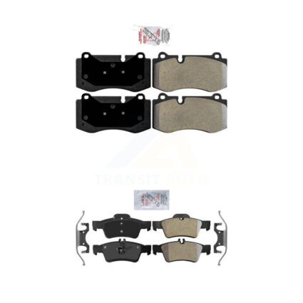 Front Rear Semi-Metallic Disc Brake Pads Kit For Mercedes-Benz S550 SL550 S450 S350 CL550 KNF-101405