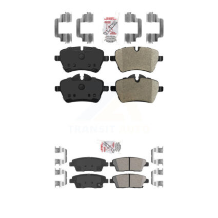 Front Semi-Metallic Rear Ceramic Disc Brake Pads Kit For Mini Cooper Countryman Paceman KNF-101563
