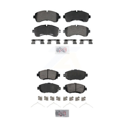 Front Rear Semi-Metallic Disc Brake Pads Kit For Mercedes-Benz Sprinter 2500 3500 4500 KNF-101979